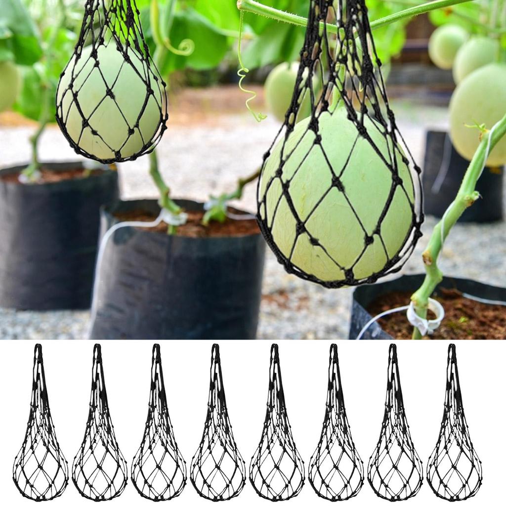 Watermelon Hammock For Trellis 10-Piece Fruit Sling Watermelon Bags For Garden Heavy-Duty Fruit Support Netting For Harvest