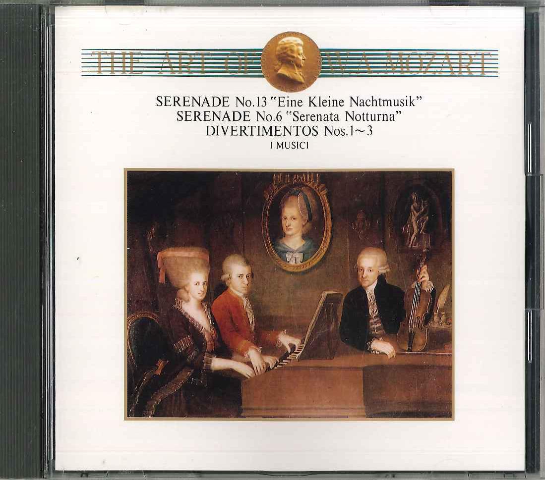 

CD I MUSICI - Mozart :erenade No.13 FDCA5239 PHILIPS Japan Classical Used
