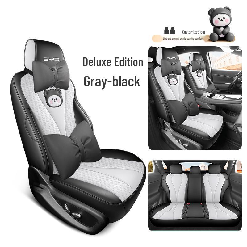 BYD Sea Lion 06dmi/06ev Leather Seat Covers - Full Coverage Cushion Special