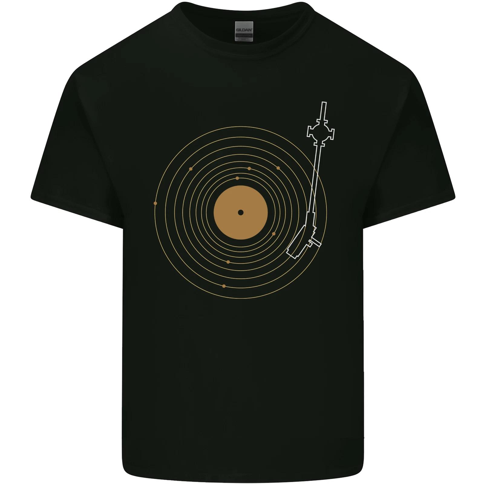 Vinyl Record Galaxy Music Record Turntable Kids T-Shirt Childrens 4XL