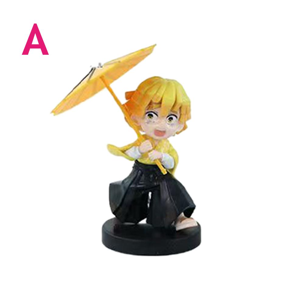 Plum Rain Series  Tanjiro Kamado Nezuko Anime Animation Figurine Creative Statue Model Ornament Surprise Present