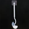 Long Handle Toilet Brush Set - No Dead Angle, Punch-Free Bathroom Cleaning