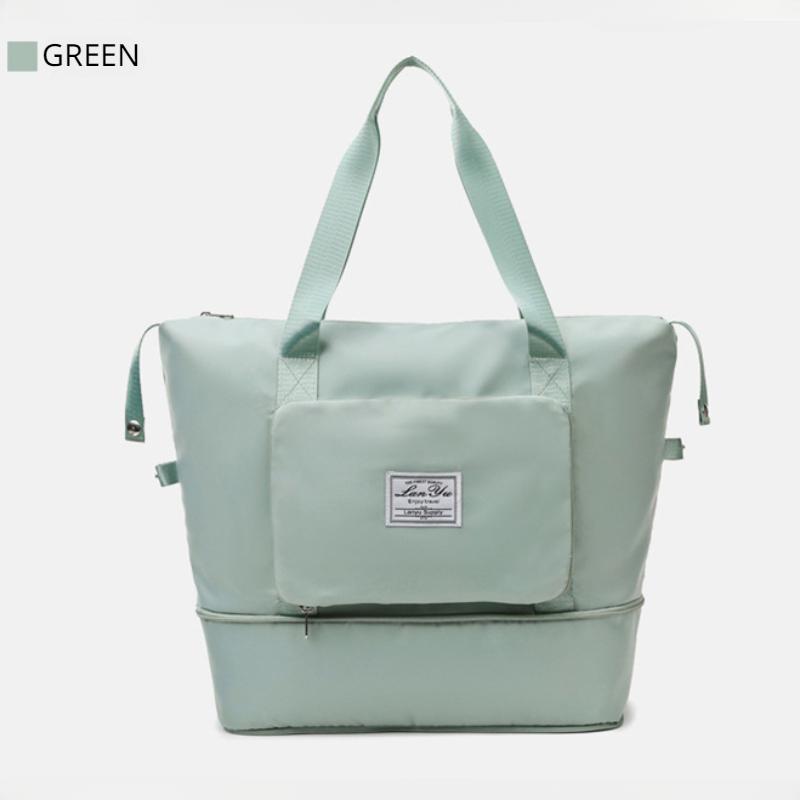 Folding Travel Bag for Men and Women Short Distance Portable Expansion Travel Luggage Bag Waiting for Parturition Storage Bag Fitness Yoga Bag