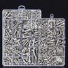 Metal Screw Set Fastening Screws Stable Screw Selection Nail Screw Fastener Nut Upgrades for Multifunction  Tool Application