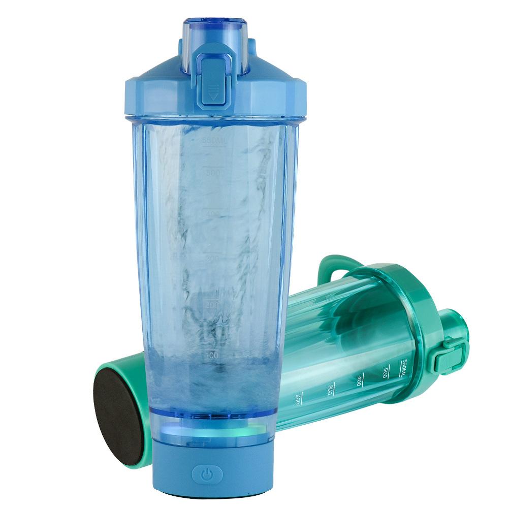 Portable and rechargeable fully automatic mixing cup with light and cool 600ml sports portable protein powder electric shaking cup