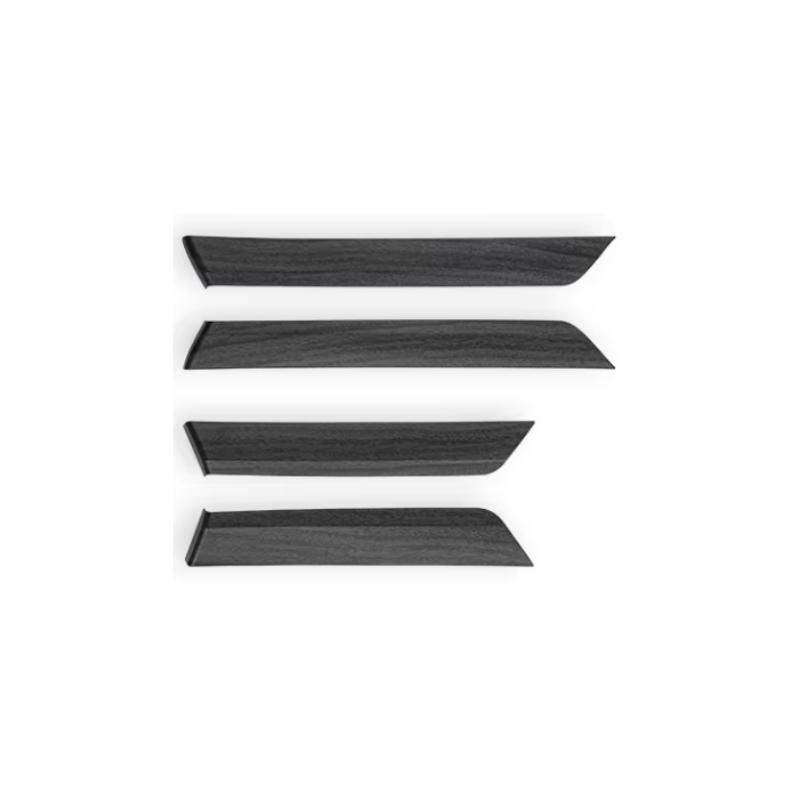 4PCS ABS Plastic Inner Door Panel Cover Dashboard Trim Protection Guard Accessories For Genesis G80 RG3 2025 2026 LHD/RHD