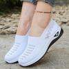 Baskets Slip-On Respirantes pour Femmes Chaussures de Marche Légères Décontractées à Bout Rond Baskets Confortables