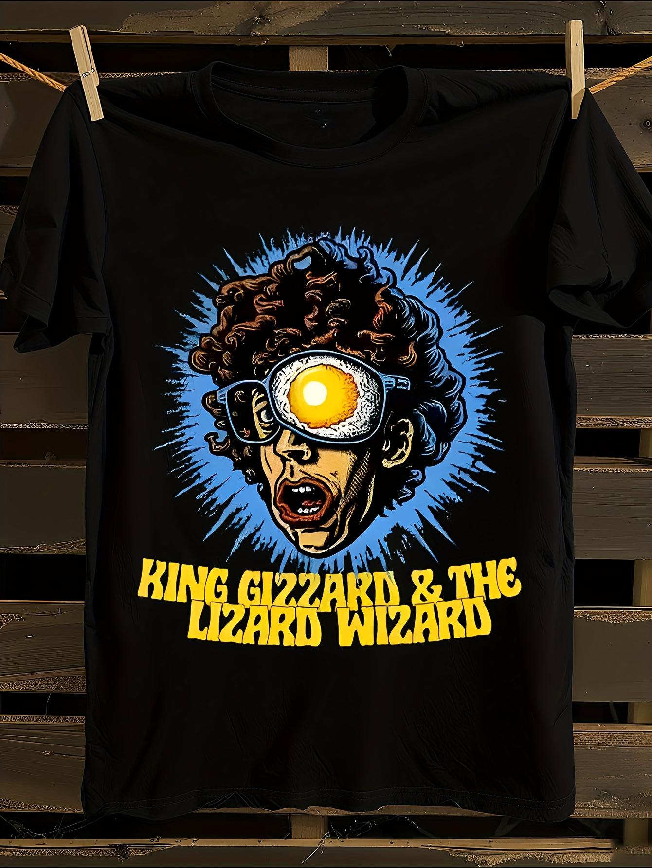 King Gizzard and The Lizard Wizard Official Graphic T-shirt L