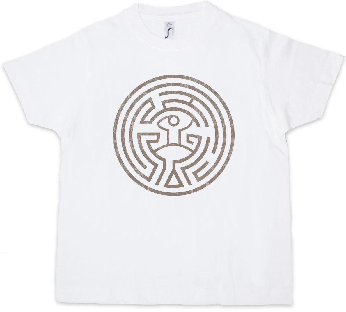 MAZE Kids Boys T-Shirt Westworld Maze Circle Tattoo Head The- 130