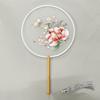 Chinese Ancient Style Fan Female Fan Embroidered Fan Embroidered Fan Suzhou Double Sided Embroidered Fan Commemorative Gift