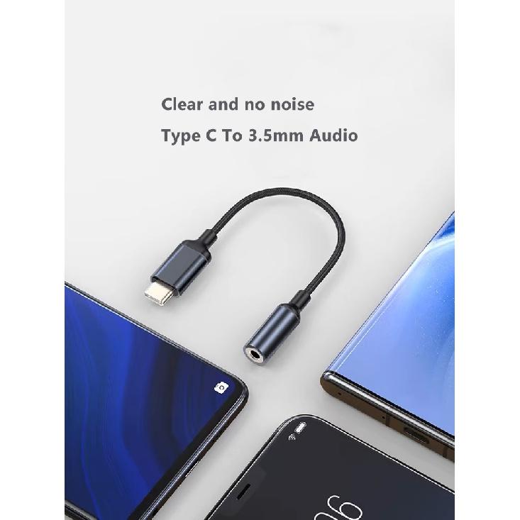USB Type C To 3.5 Jack Earphone Adapter USB-C 3 5mm Audio Cable Converter For IPhone 15 15 Pro MAX Samsung Galaxy Huawei Xiaomi 3