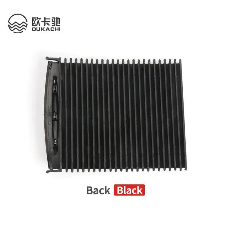 Car Center Console Sliding Shutters Cup Holder Roller Shutter Cover For Mercedes-Benz C-Class W203 2000-2007 2036800123 9051