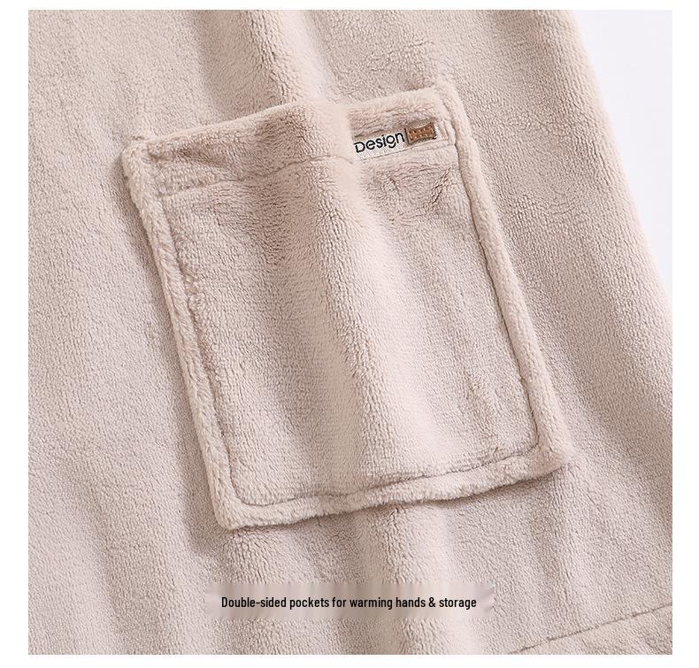 Women's Winter Flannel Pajama Set - Lapel Collar, Long Sleeve, Long Pants, Casual, Warm, For Home or Outings