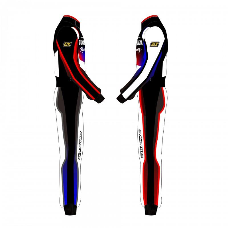 F1 Style Go Kart Racing Suit Adult Kids Long Sleeve Breathable Riding Gear Off-road Buggy Use