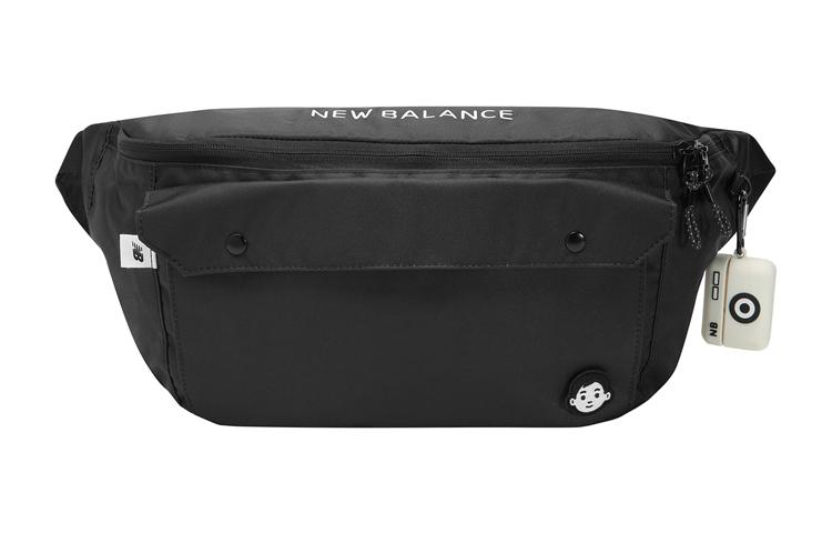 New Balance Noritake Collaboration Fabric Crossbody Bag, Sling Bag, Fanny Pack Regular Unisex Cool Black LAB13601-BK