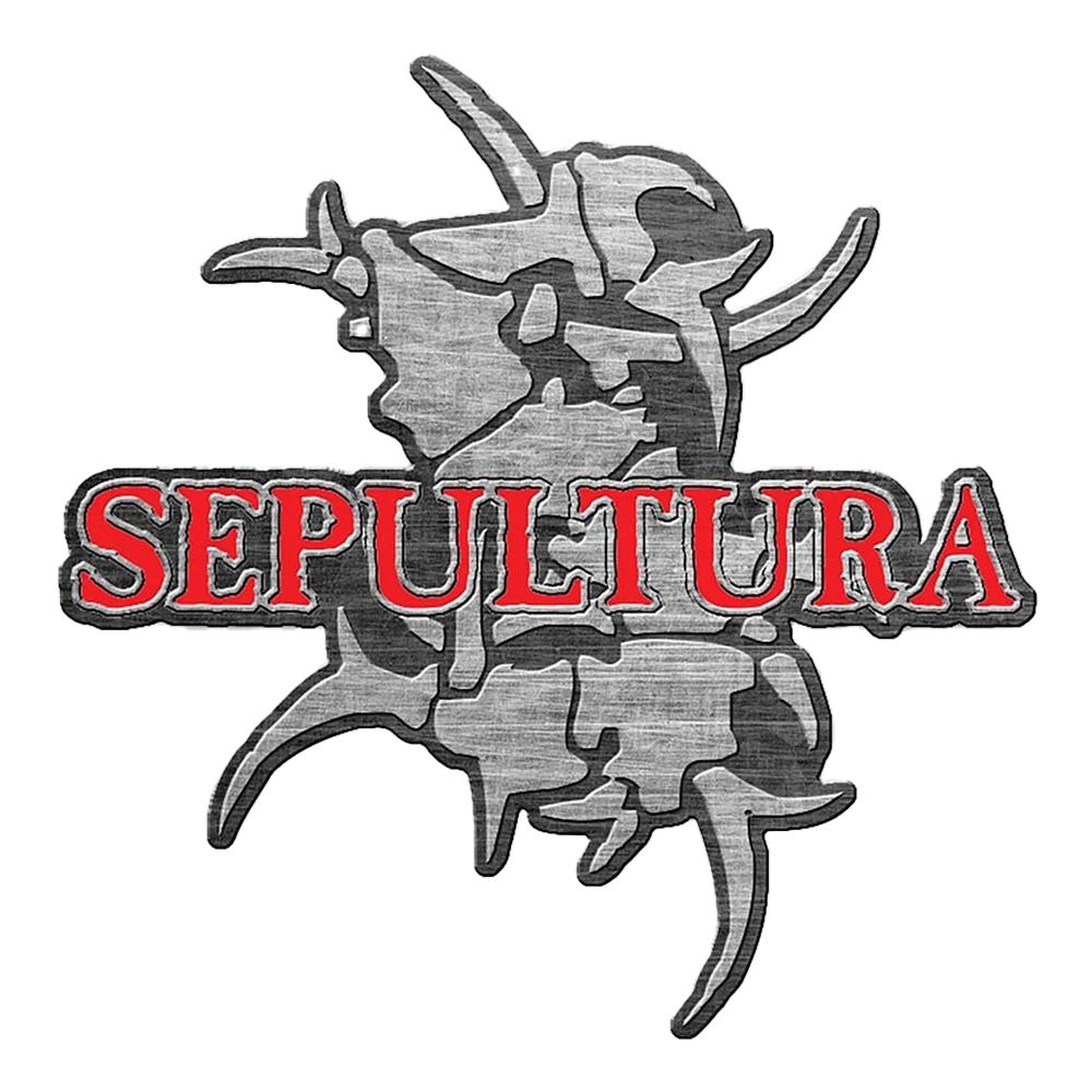 Sepultura Logo Tribal Badge