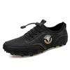 Lightweight and Comfortable Casual Leather Shoes suitable all Seasons Fashion Antiskid Flat Shoes for Walking Work and Travel