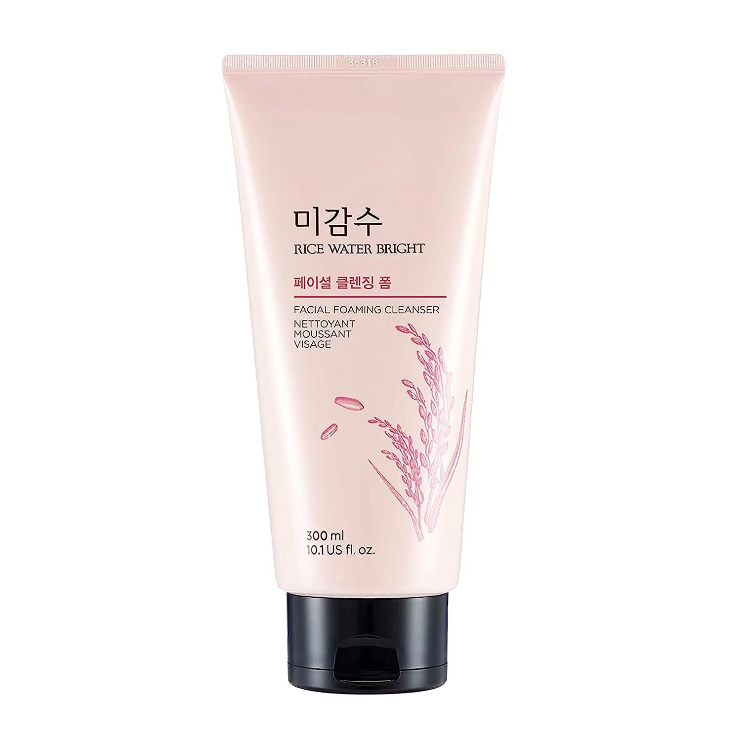 THE FACE SHOP Rice Water Bright - Очищающая пенка 300ml