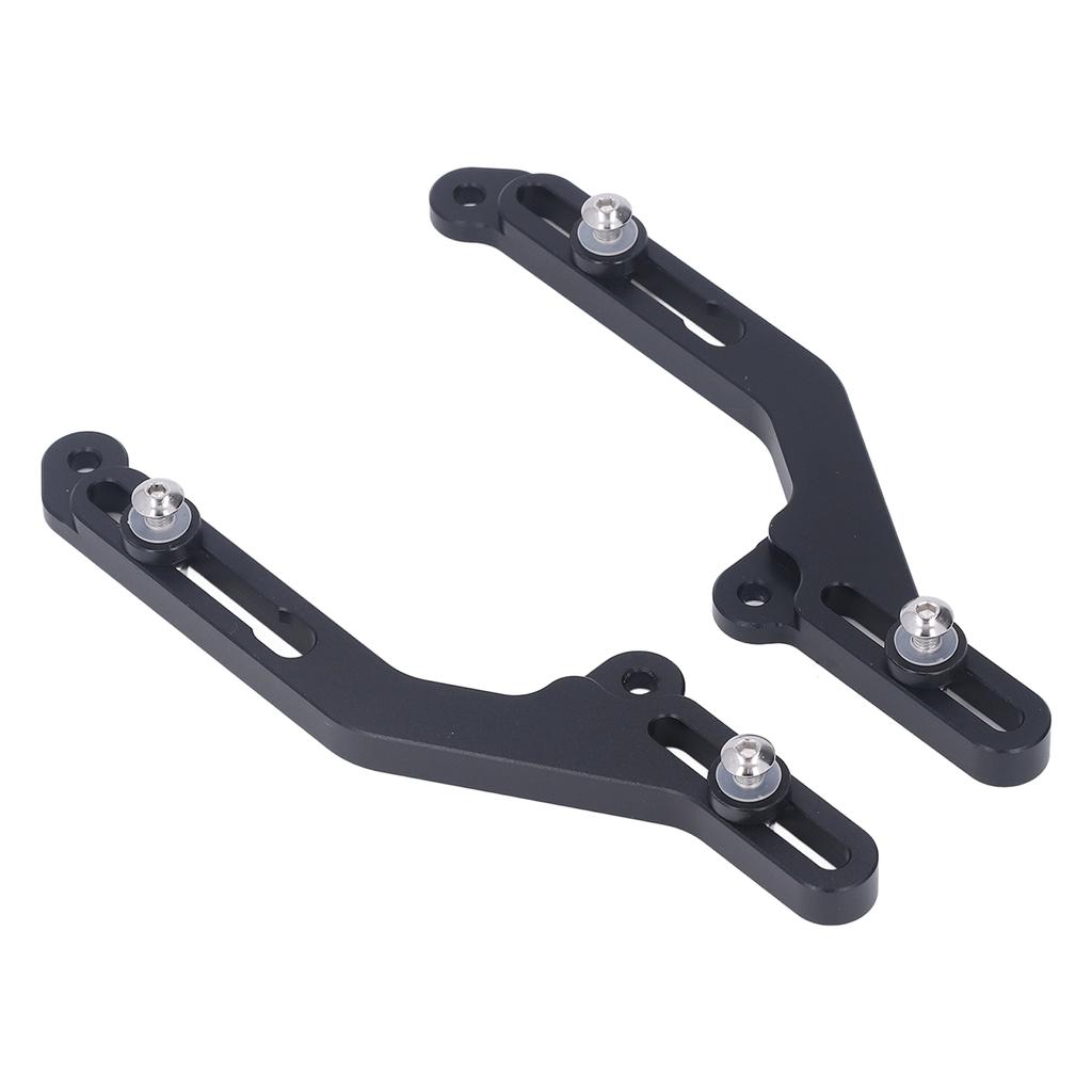 1 Pair Black Motorcycle Windscreen Adjuster Aluminium Windshield Bracket Replacement for NC750X 2021