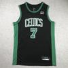 Boston Celtics Basketball Jersey Tatum 0 Brown 33 Retro Embroidered Graffiti Sport Top Men Women Unisex Team Shirt