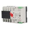 Dual Power Automatic Transfer Switch 4P Millisecond Fast Switching Controller AC110V 100A Mains