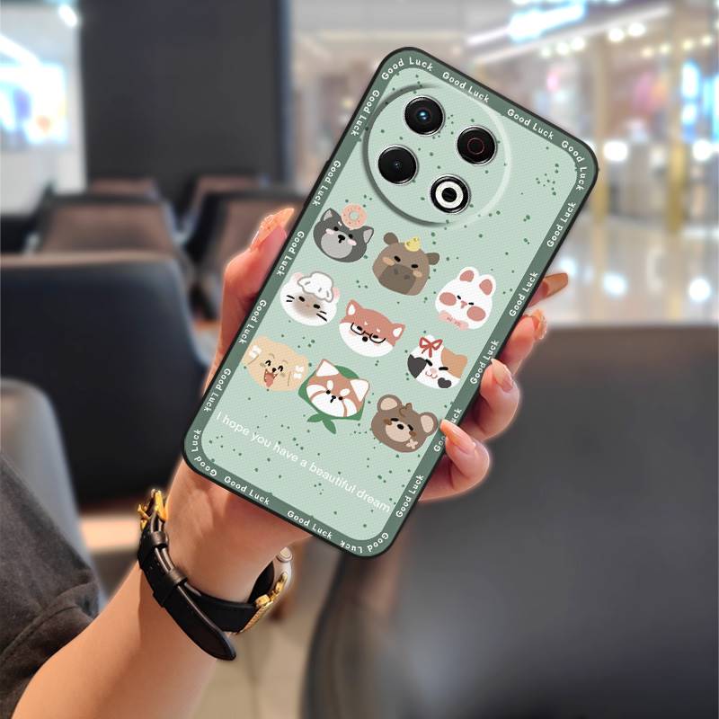 Cute Protective Phone Case For Tecno Spark30 Pro 4G/KL7 Soft Case Dirt-resistant Anti-dust Waterproof Durable Back Cover
