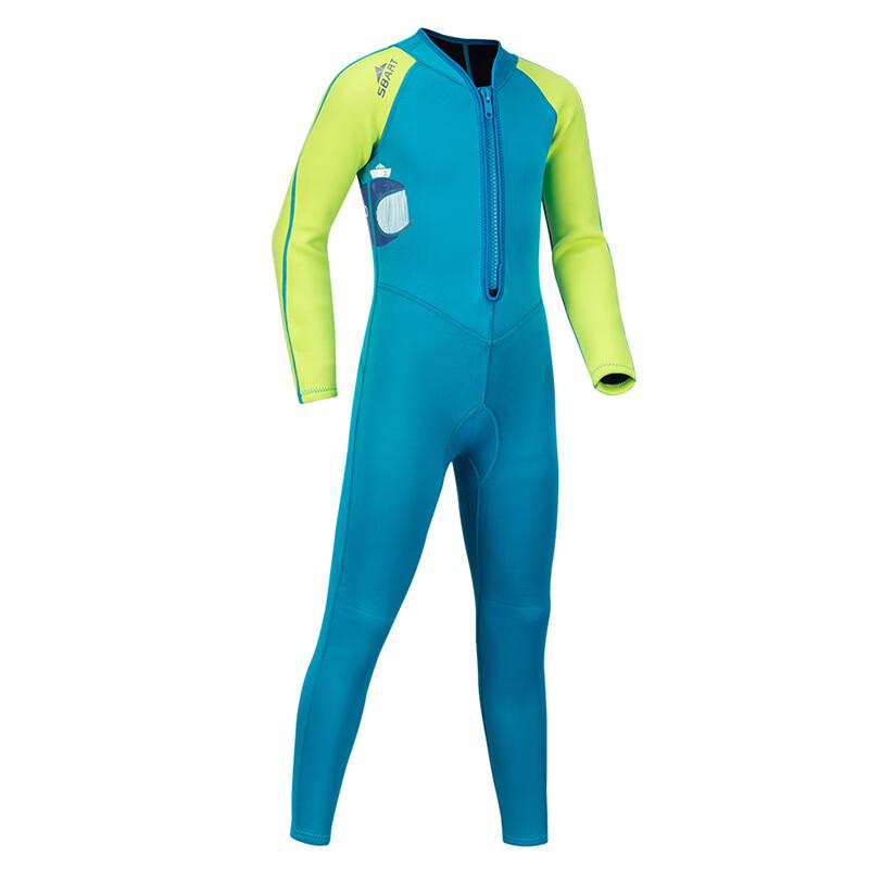 SBART Kids 2mm Long-Sleeve One-Piece Wetsuit (Model 1120) 3XL