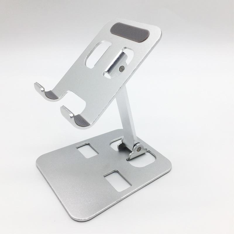 360° Rotating Aluminum Desktop Phone Holder - Foldable & Multifunctional Stand, Perfect Creative Gift