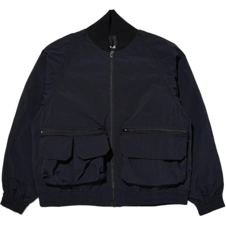 Vans Tdc Dual Zipper Large Pocket Long Sleeve Jacket Men jackets VN000TRVBLK