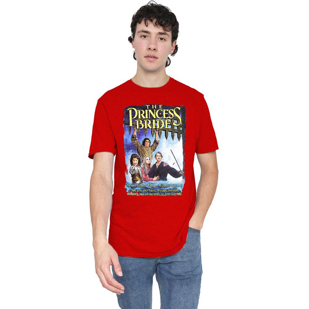 The Princess Bride Unisex Adult Alt Poster Heather T-Shirt