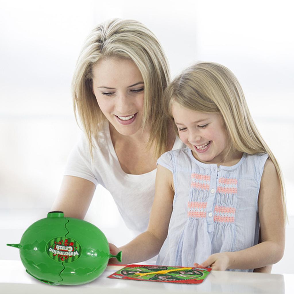 Kids Puzzle Toy Game Casual Get Together Parent-child Funny Table Games Educational Blasting Water Watermelon Crush Toys