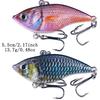 Lipless Crankbait, Rattle Trap Fishing Lures for Freshwater Saltwater, Lipless Crankbaits for Bass Fishing Lure Set for Bass Trout Walleye Redfish