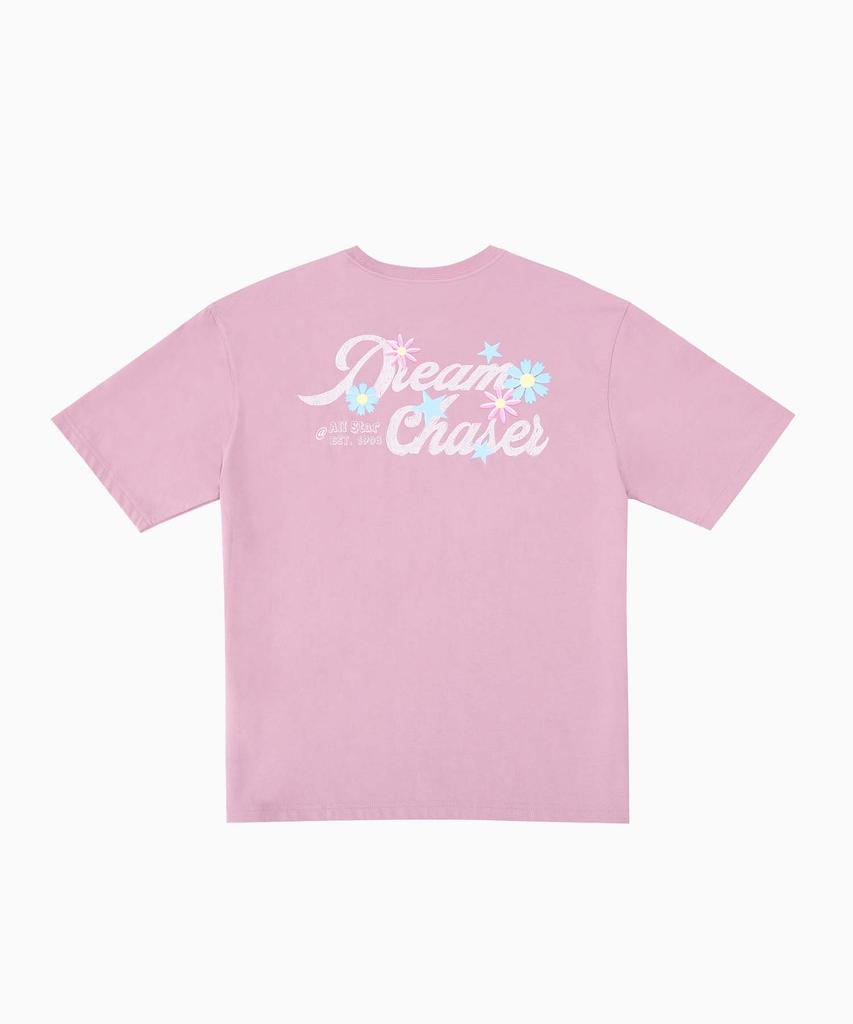 Keonbeoseu Sorona Flower Oversized Graphic T-Shirt Lilac Wcj772-Pcg