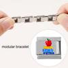 Personalized Alternative Patterns Italian Charm Bracelet Link Stainless Steel Removable Modules for Italian Bracelets