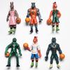 6pcs Anime Movie GOAT Anime Figure Will Harris Jett Fillmore Lenny Williamson Action Model PVC Desktop Statue Collection Toy Gif