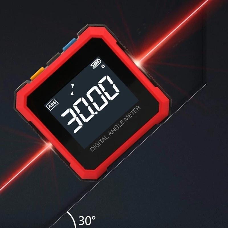 LM320 Series Electronic Angle Meter Portable Digital Protractor Multifunctional Magnetic Inclinometer Angle Tester