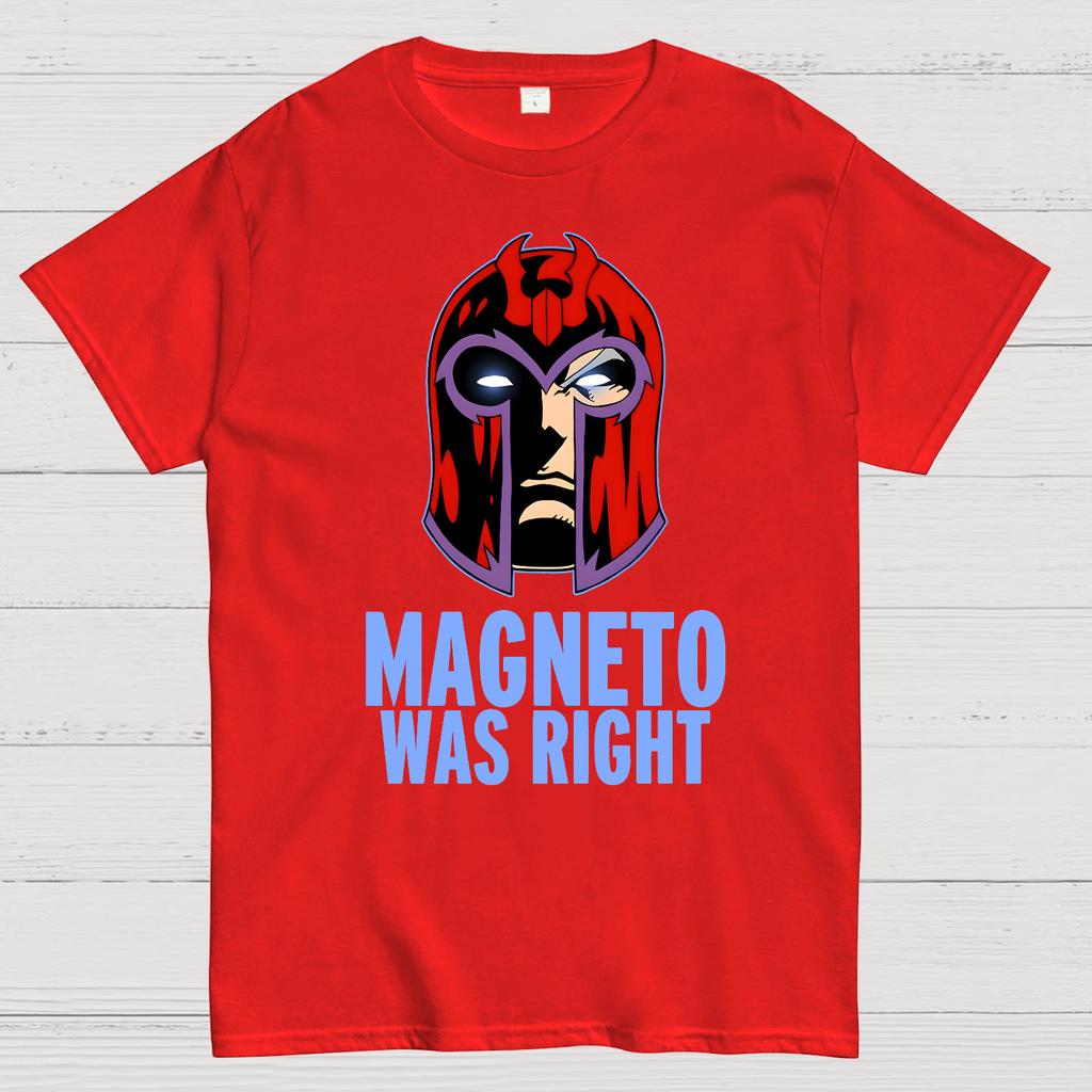 Magneto Was Right Cotton Summer Casual Cool Loose T-Shirt