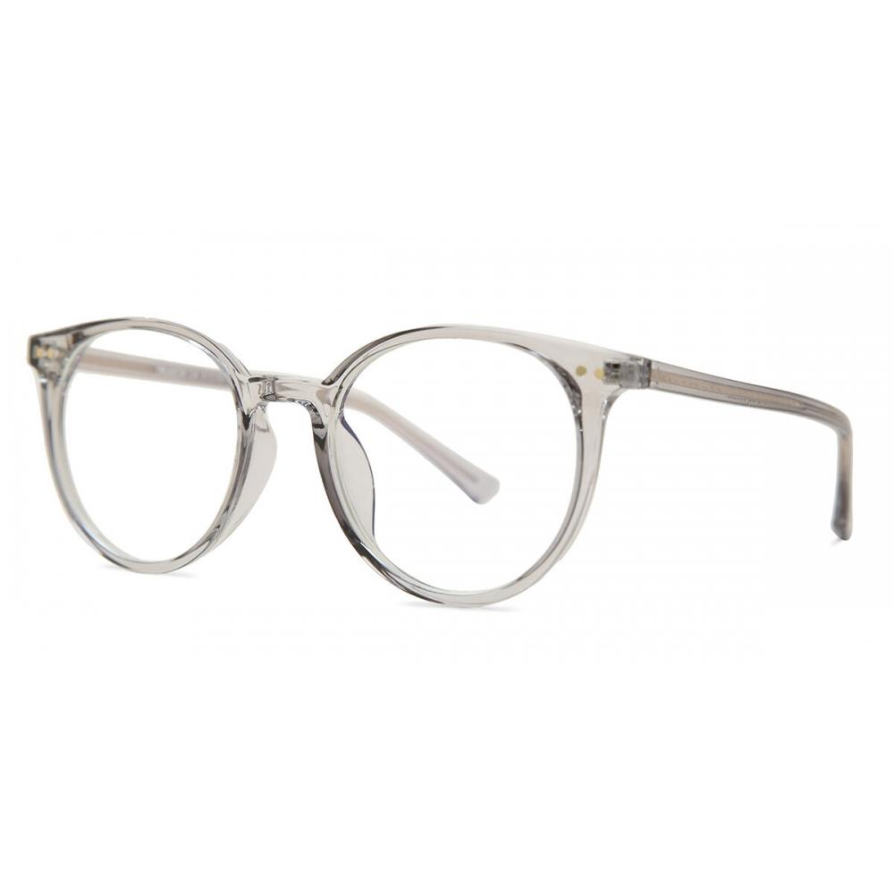 Full Rim Oval Transparent Grey Smartbuy Collection Clydel G30039 C4 Fashion Unisex Eyeglasses