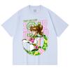 230 g/m² 100 % Baumwolle Sailor Moon V7 Jupiter Print Unisex Schweres Baumwoll-T-Shirt