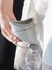 1pc Grey Portable Urinal, Plastic Urinal Funnel For Outdoor