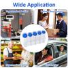 Euro Coin Organizer Portable Money Boxes Coin Holder Change Dispenser Coin Box for Office Bank Protect Gasket Coin Holder Case