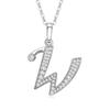 2025 New 26 Letter Zircon Necklace Design, Trendy English Pendant, Fashionable Temperament, High-end Personality, New Necklace