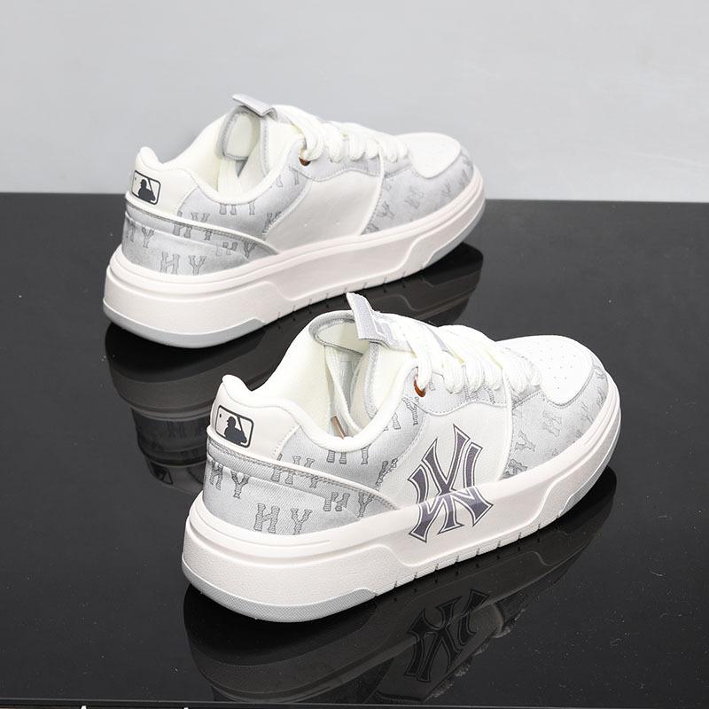Autumn casual board shoes new summer couple breathable dad shoes leather increase 12