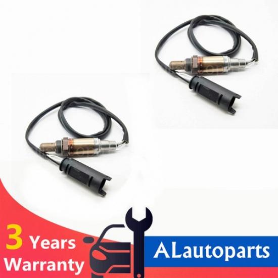 2x Post-Cat Lambda Oxygen O2 Sensor Set For BMW E39 E46 E53 Z3 11781433940