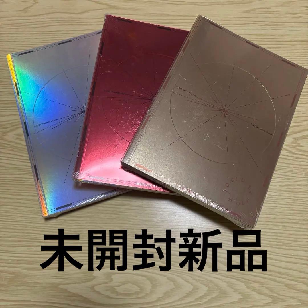 

[USED] ATEEZ GOLDEN HOUR Part.2 Album 3 versions