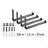 Shelf Brackets 90 Degree Angle Board Holder Modern Corner Brace Support for