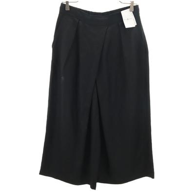 JOURNAL STANDARD Unused Linen Blend Ankle Length Wide Pants 40 Black Women Used