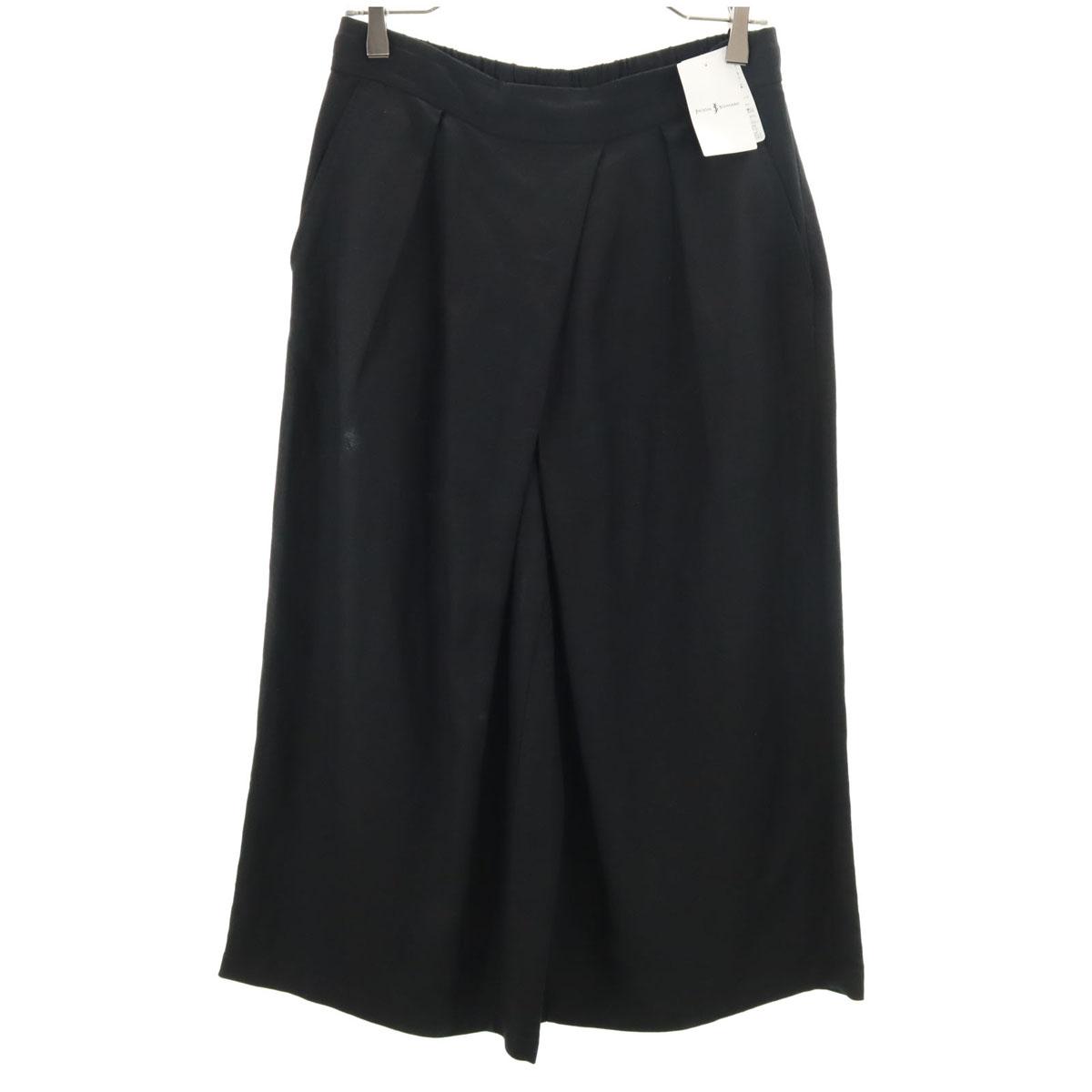 

JOURNAL STANDARD Unused linen blend Ankle Length Wide pants 40 black Women Used