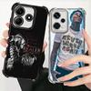 Rapper YoungBoy Plating Phone Case For Xiaomi Redmi Note 14 15 Pro Plus 13 12 11 11S 11T 10 9S 9 5G Anti-Fall Airabag Cover