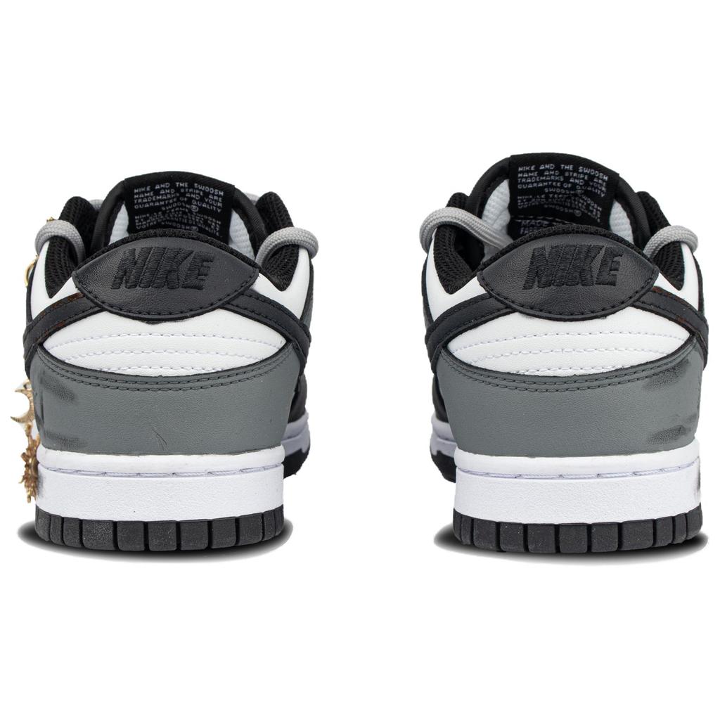 Nike Dunk Low top Skateboard Shoes Unisex Black DD1503-101(Team731-)